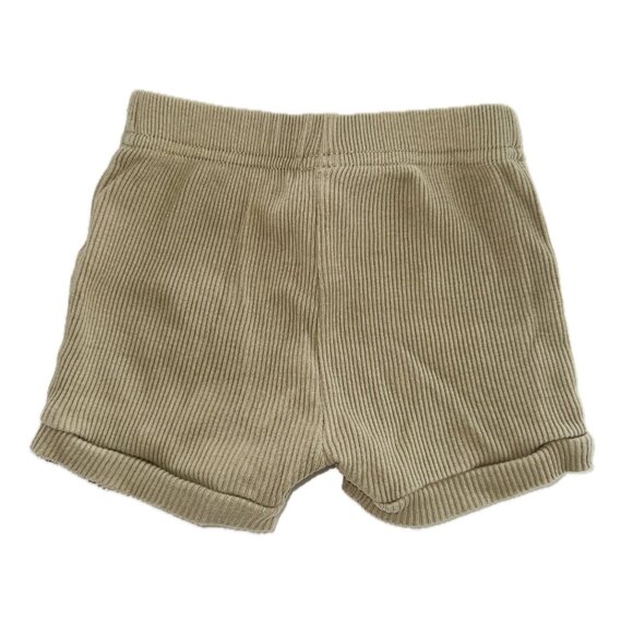 Ribbed Striped Baby Outfit with Elephant Patch - Picture 6 of 7